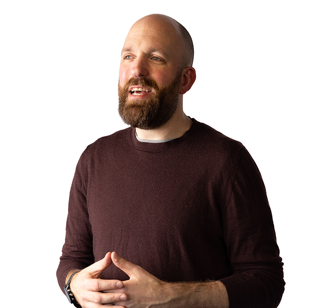 Testimonial speaker